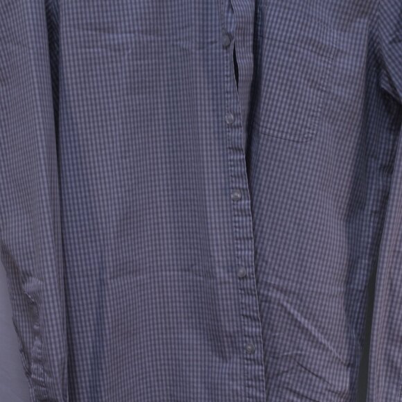 Cutter & Buck Gray Gingham Men's Shirt - Picture 3 of 9